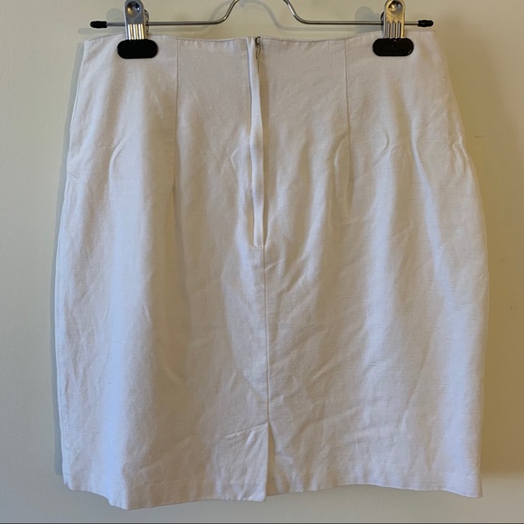 🤍 Vintage White ParisCope Pencil Shirt - Picture 2 of 2